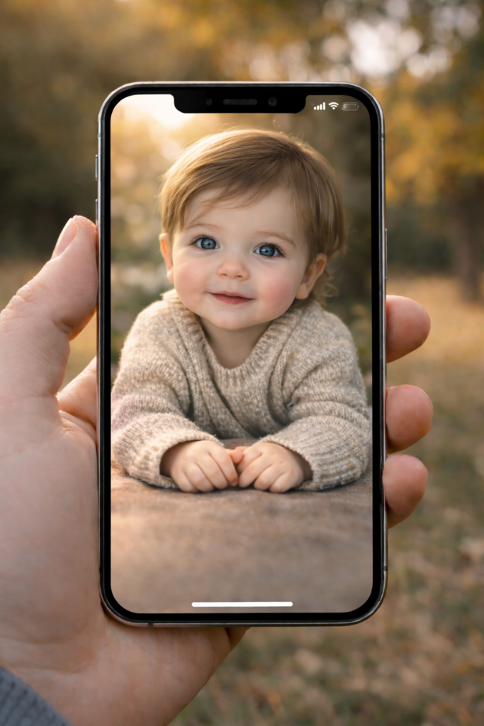 BABY BOY REMINI AI FILTER