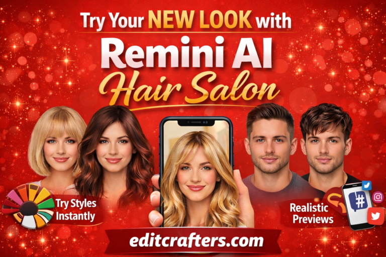 hair saloon feature of Remini AI