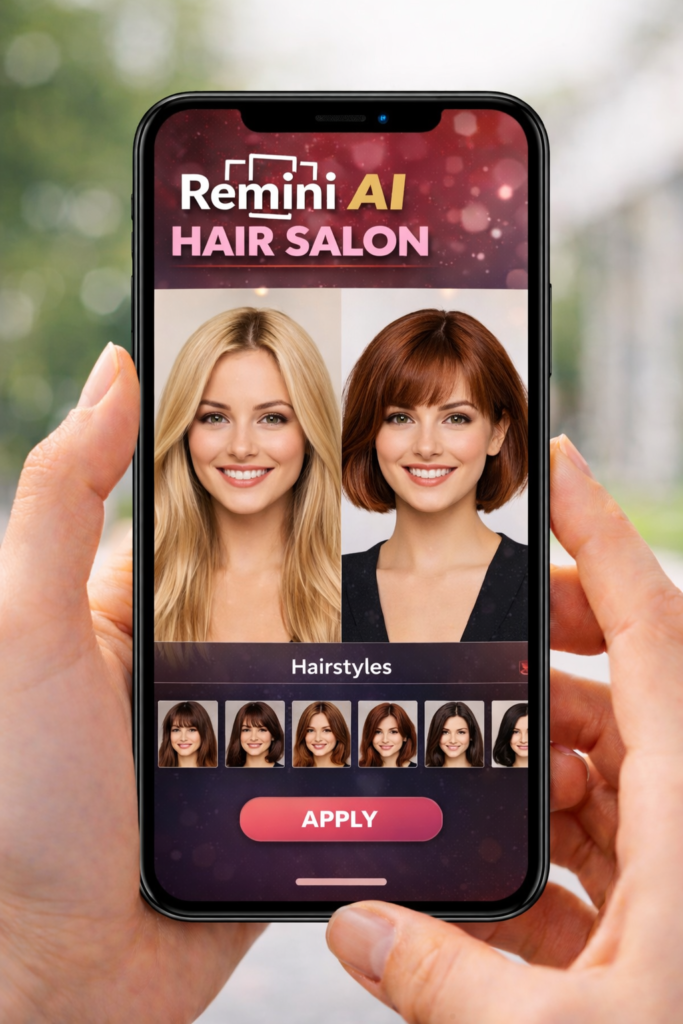 remini hair style
